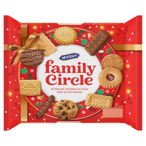 Free Family Circle biscuit tub when you spend £250